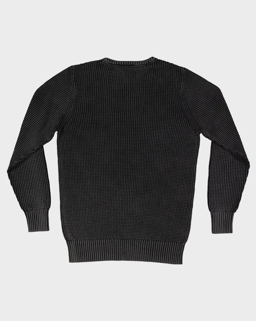 BILLABONG MENS EAST CREW- BLACK