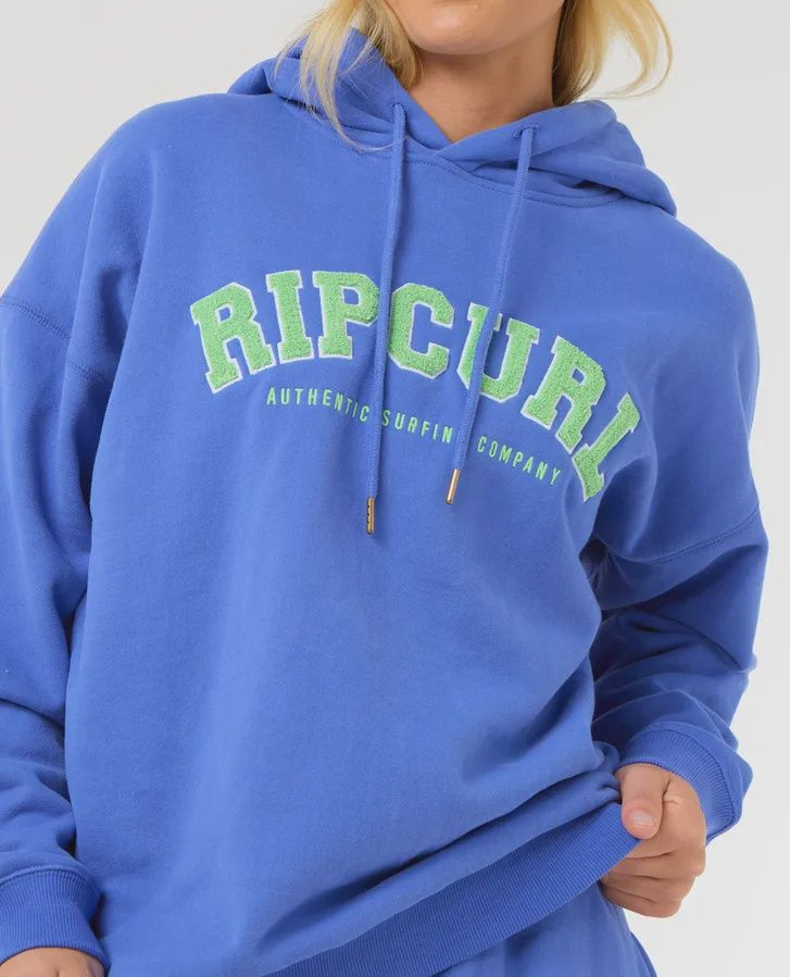 RIP CURL LADIES VARSITY HOODIE - OCEAN