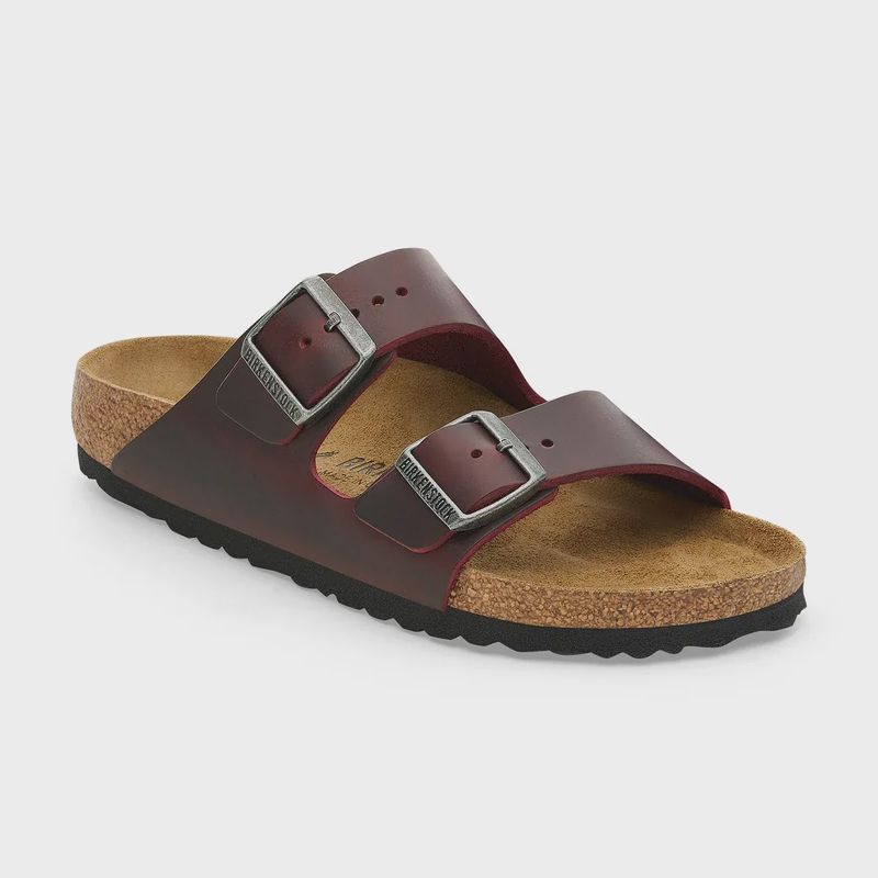BIRKENSTOCK ARIZONA - ZINFANDEL OILED LEATHER