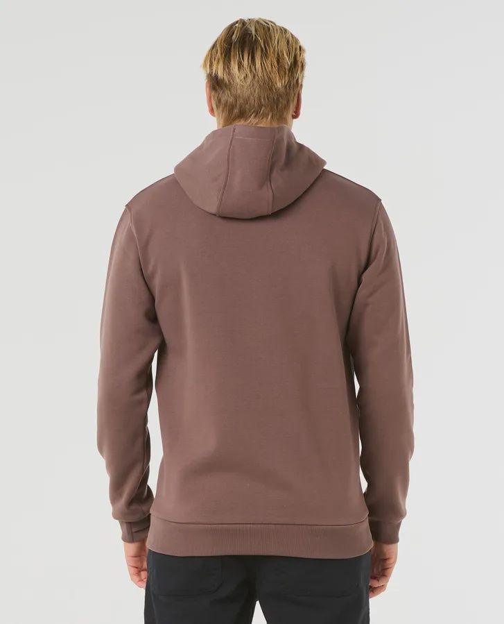 RIP CURL MENS ANTI SERIES SEARCH BASE HOOD - MUSHROOM ROCK