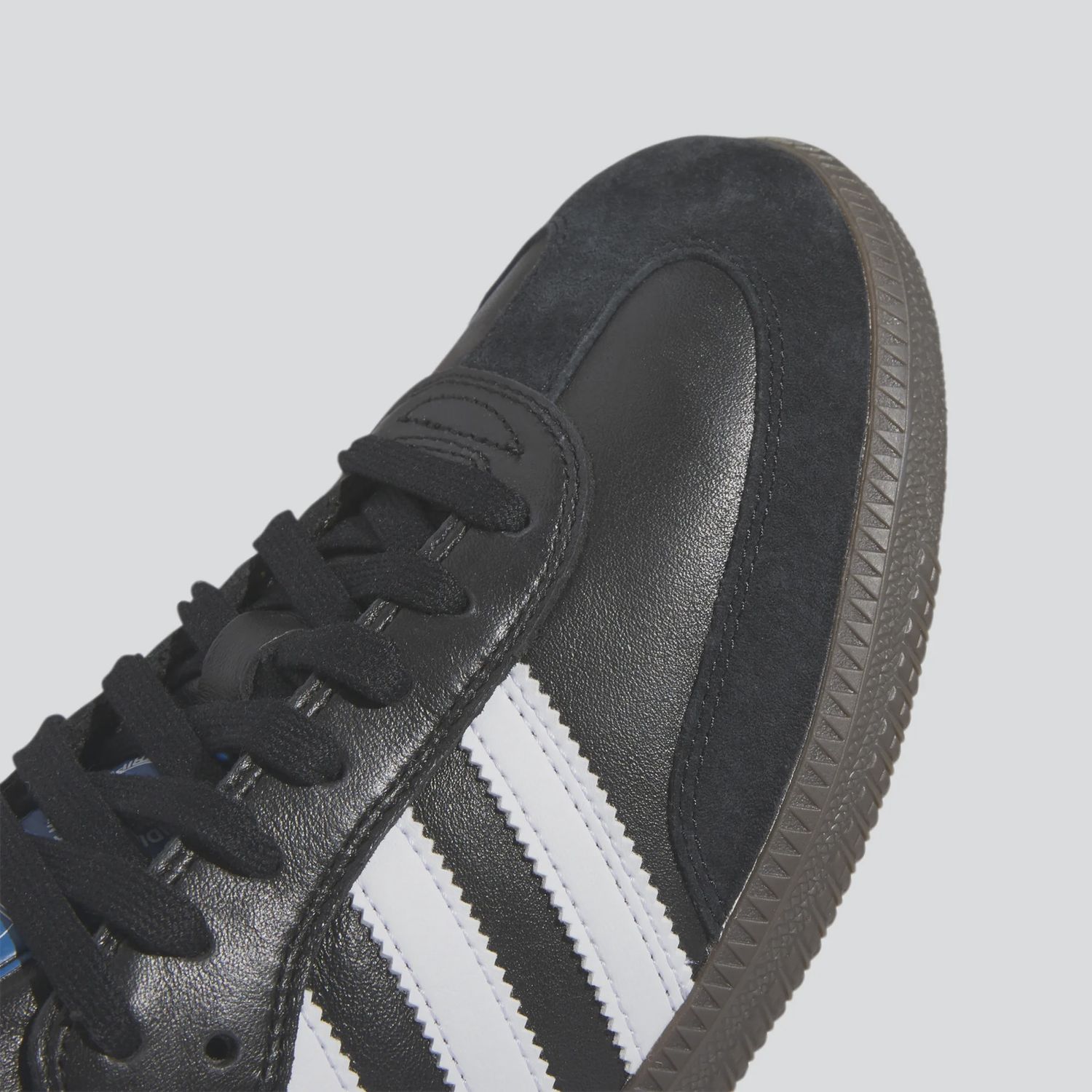 ADIDAS SAMBA ADV- BLACK/WHITE/GUM