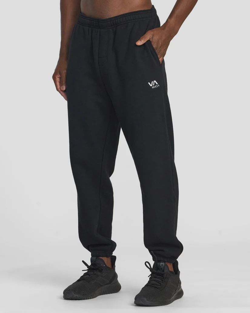 RVCA MENS VA ESSENTIAL SWEATPANT- BLACK