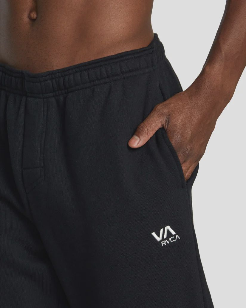 RVCA MENS VA ESSENTIAL SWEATPANT- BLACK