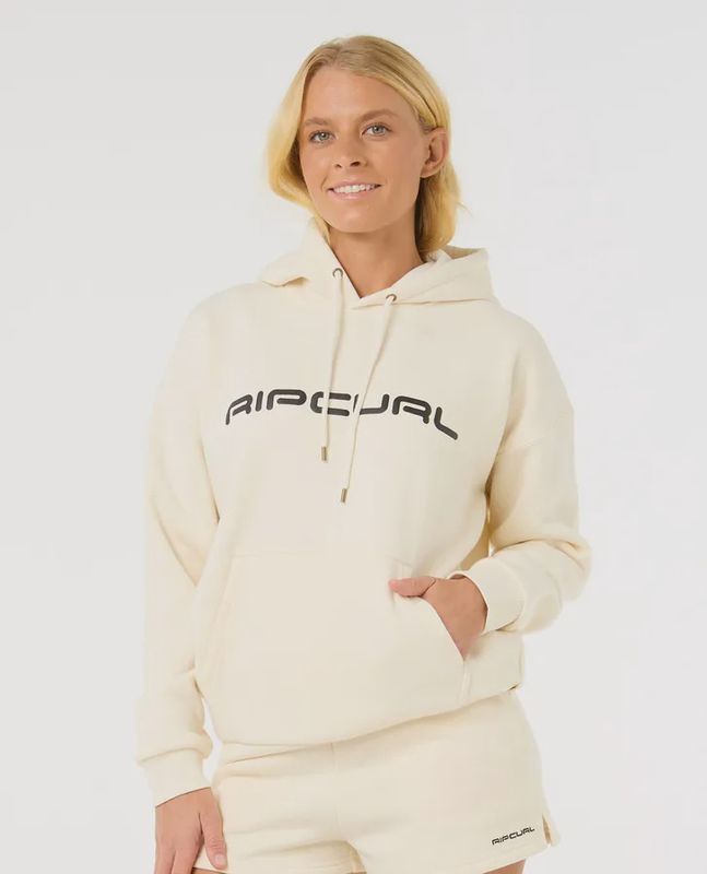 RIP CURL LADIES ICONS OF SURF HERITAGE HOOD - BONE