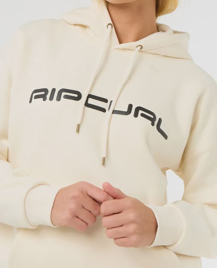 RIP CURL LADIES ICONS OF SURF HERITAGE HOOD - BONE