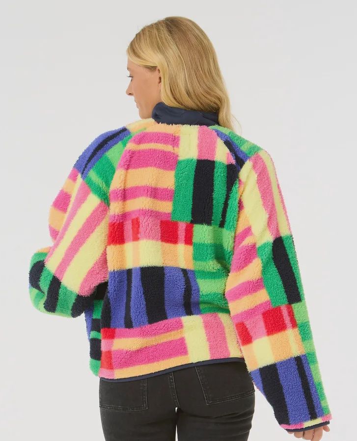 RIP CURL LADIES LAS DALIAS POLAR FLEECE - MULTI