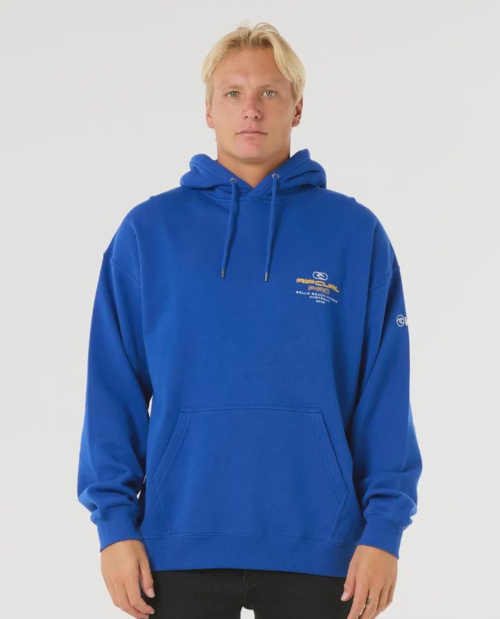 RIPCURL MENS RIP CURL PRO 25 EVENT HOOD - ELECTRIC BLUE