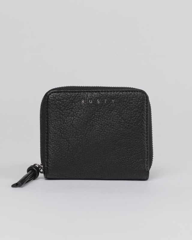 RUSTY LADIES ASTORIA COMPACT WALLET - BLACK