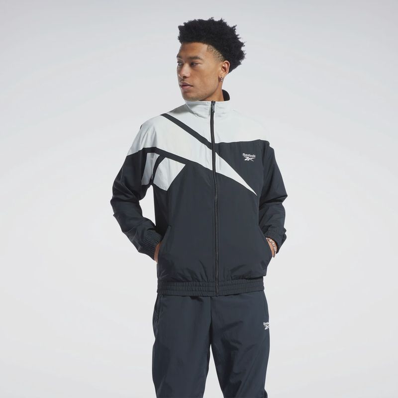 REEBOK MENS CL F FR TRACKTOP - NIGHT BLACK