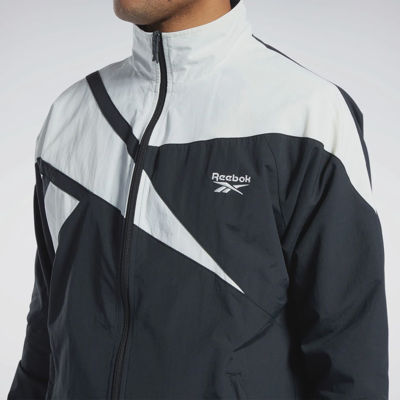 REEBOK MENS CL F FR TRACKTOP - NIGHT BLACK