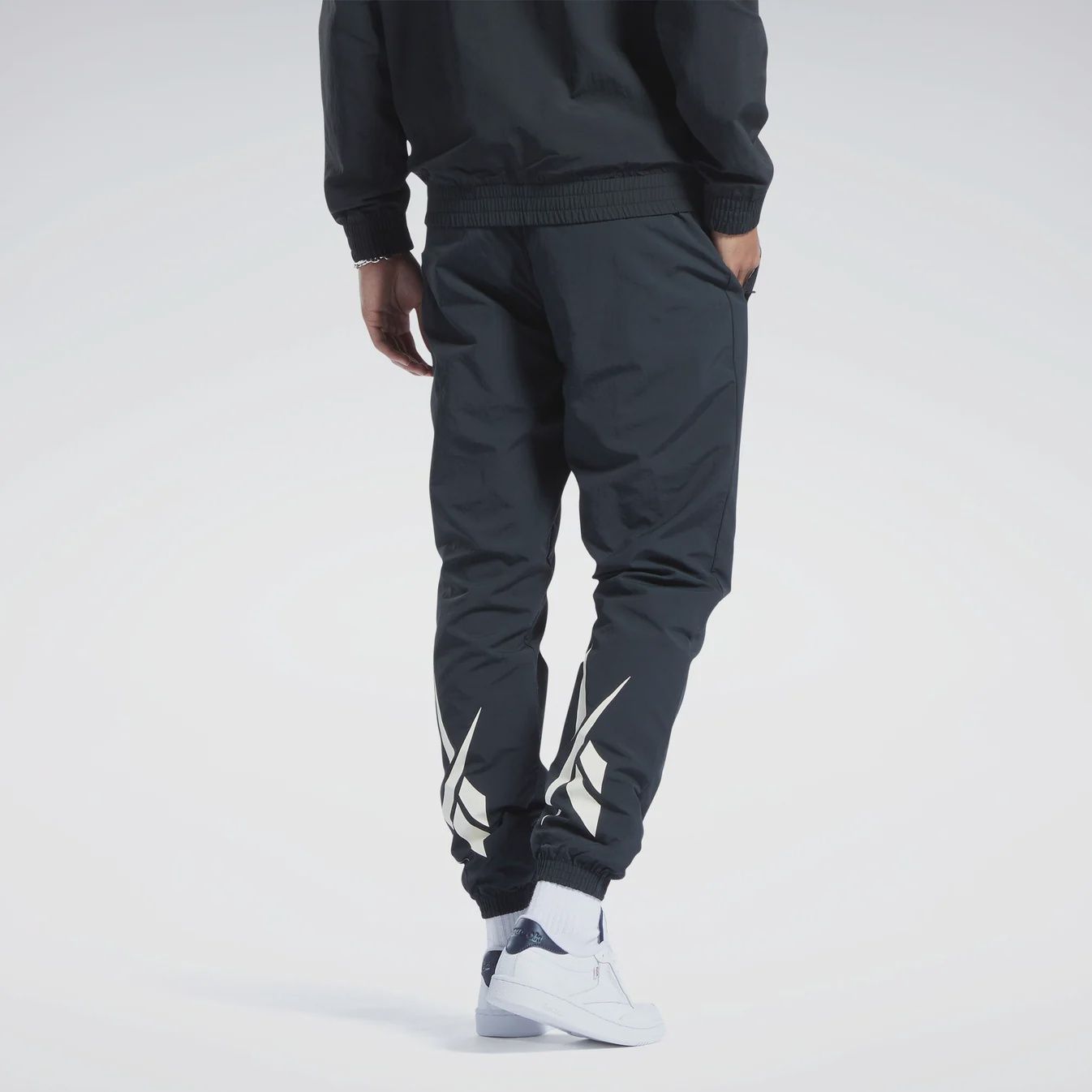 REEBOK MENS CL F FR TRACKPANT - NIGHT BLACK/NIGHT BLACK