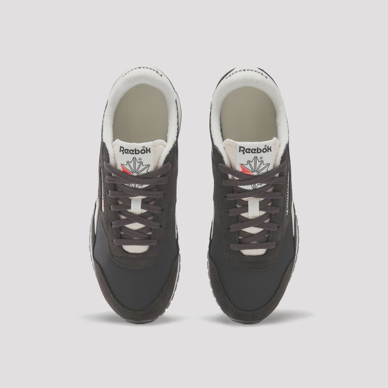 REEBOK LADIES CLASSIC AZ SHOE - BLACK/BLACK/CHALK