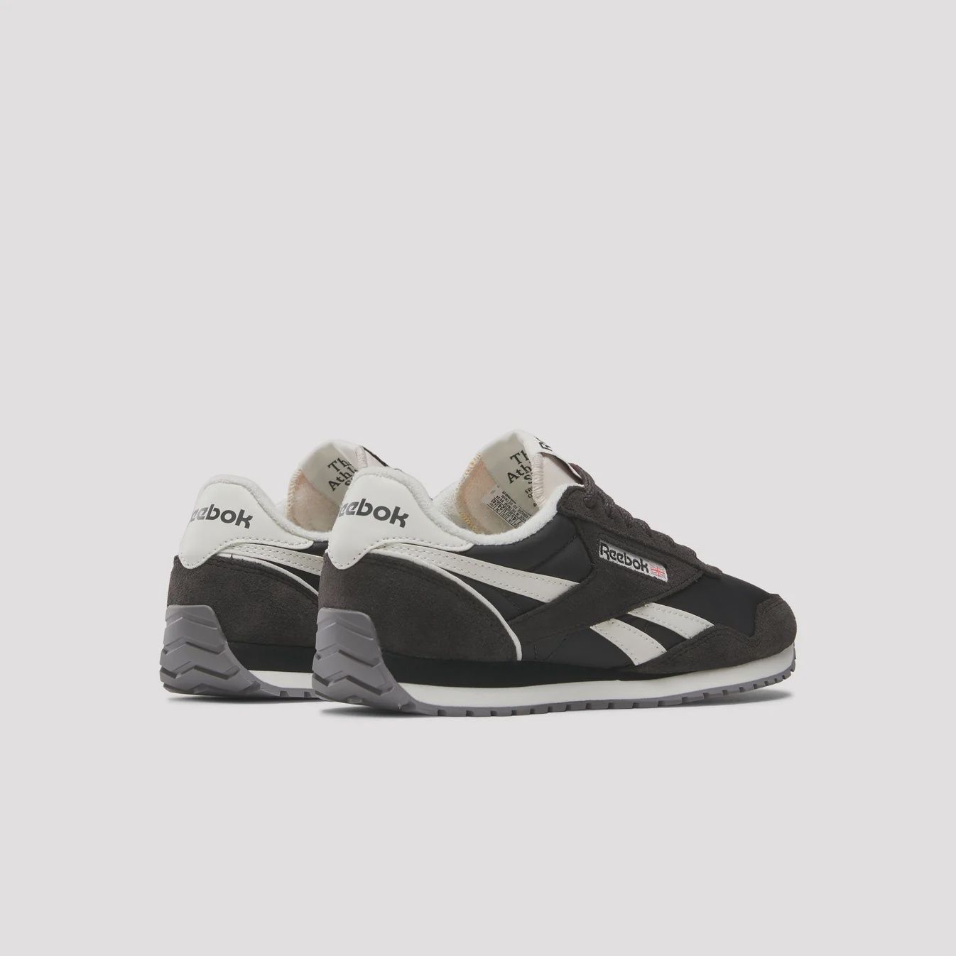 REEBOK LADIES CLASSIC AZ SHOE - BLACK/BLACK/CHALK