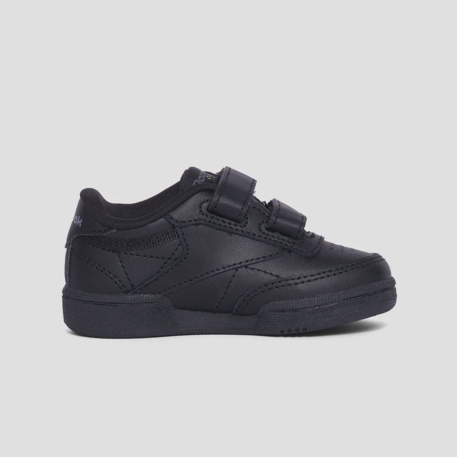REEBOK CLUB C 2V 2.0- BLACK/BLACK/PURE GREY 5