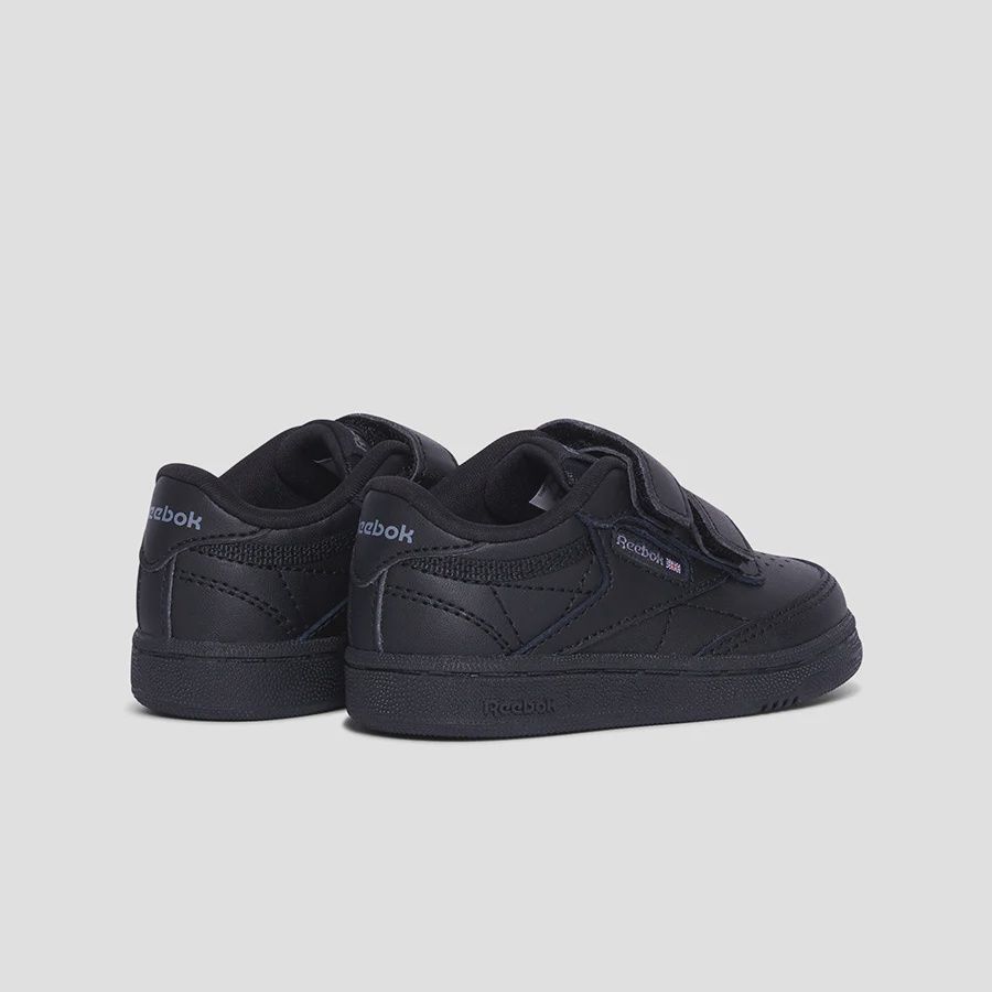 REEBOK CLUB C 2V 2.0- BLACK/BLACK/PURE GREY 5