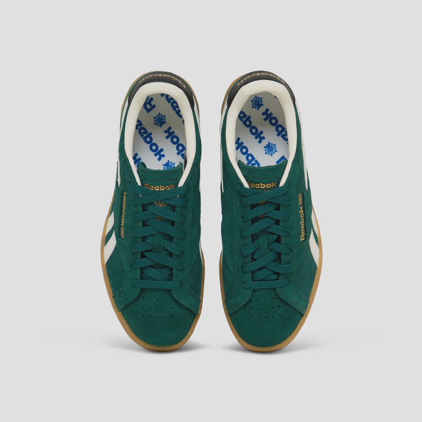 REEBOK UNISEX CLUB C GROUNDS UK- COLLEGIATE GREEN/BLACK/GUM