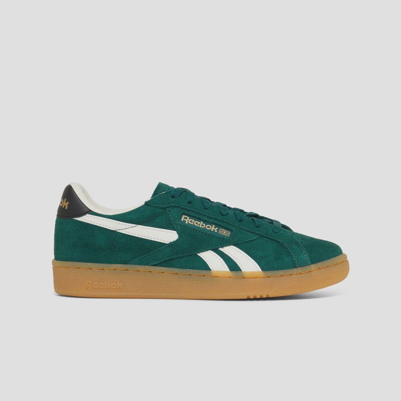 REEBOK UNISEX CLUB C GROUNDS UK- COLLEGIATE GREEN/BLACK/GUM