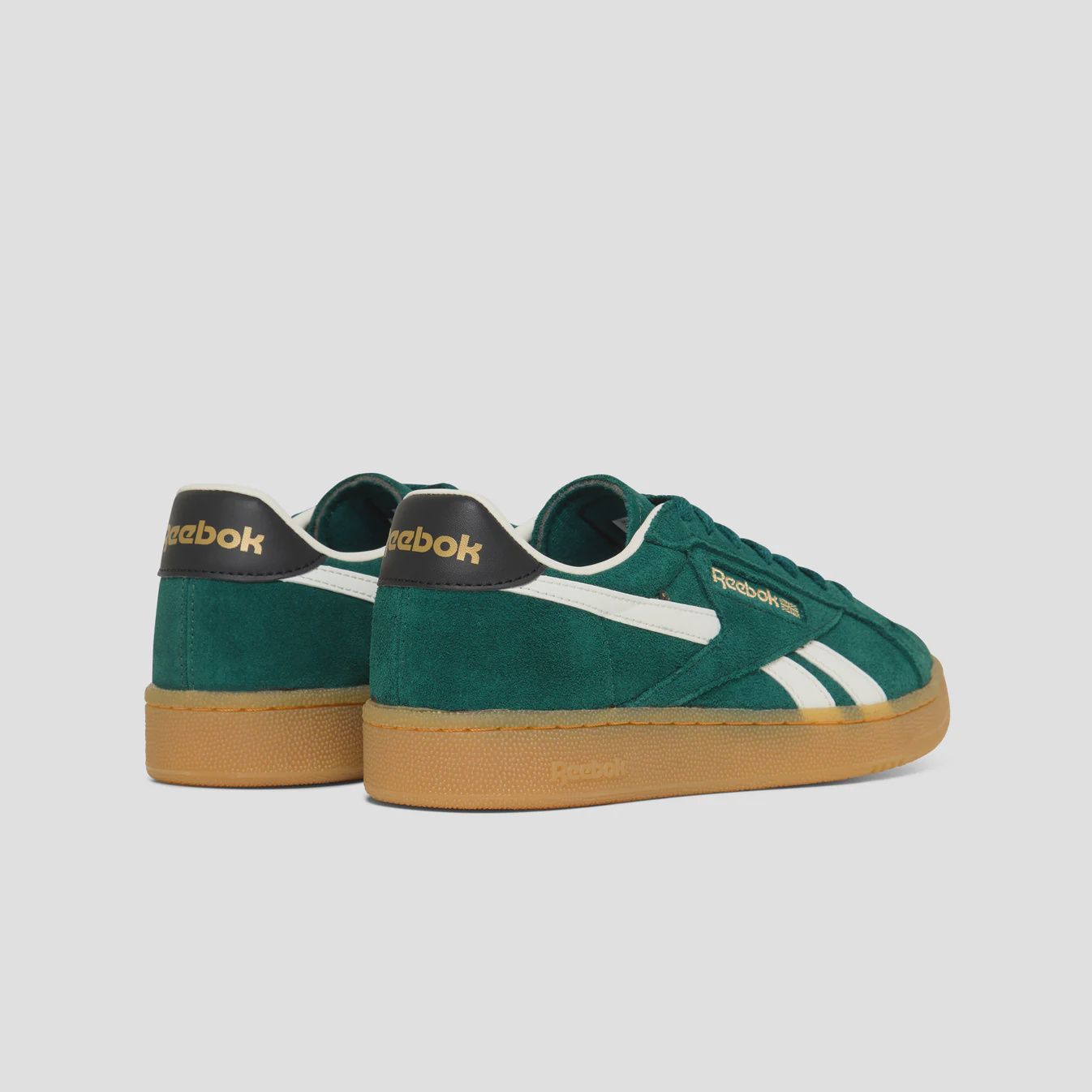 REEBOK UNISEX CLUB C GROUNDS UK- COLLEGIATE GREEN/BLACK/GUM
