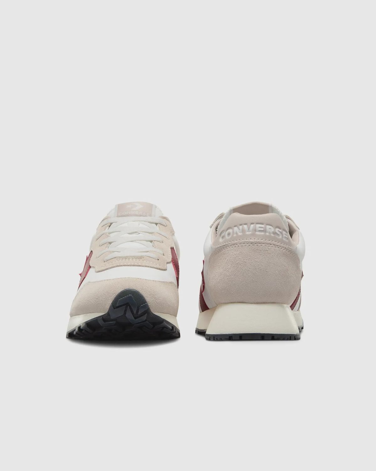 CONVERSE UNISEX CONVERSE OMEGA TRAINER LOW - LIGHT DUNE/VINTAGE WHITE/PARK RED