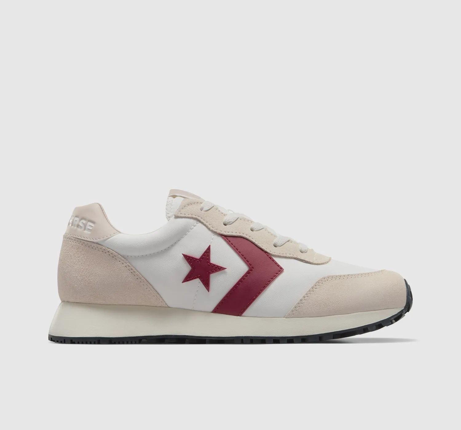 CONVERSE UNISEX CONVERSE OMEGA TRAINER LOW - LIGHT DUNE/VINTAGE WHITE/PARK RED