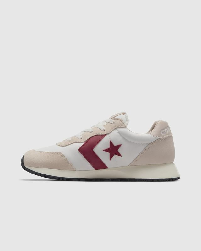 CONVERSE UNISEX CONVERSE OMEGA TRAINER LOW - LIGHT DUNE/VINTAGE WHITE/PARK RED