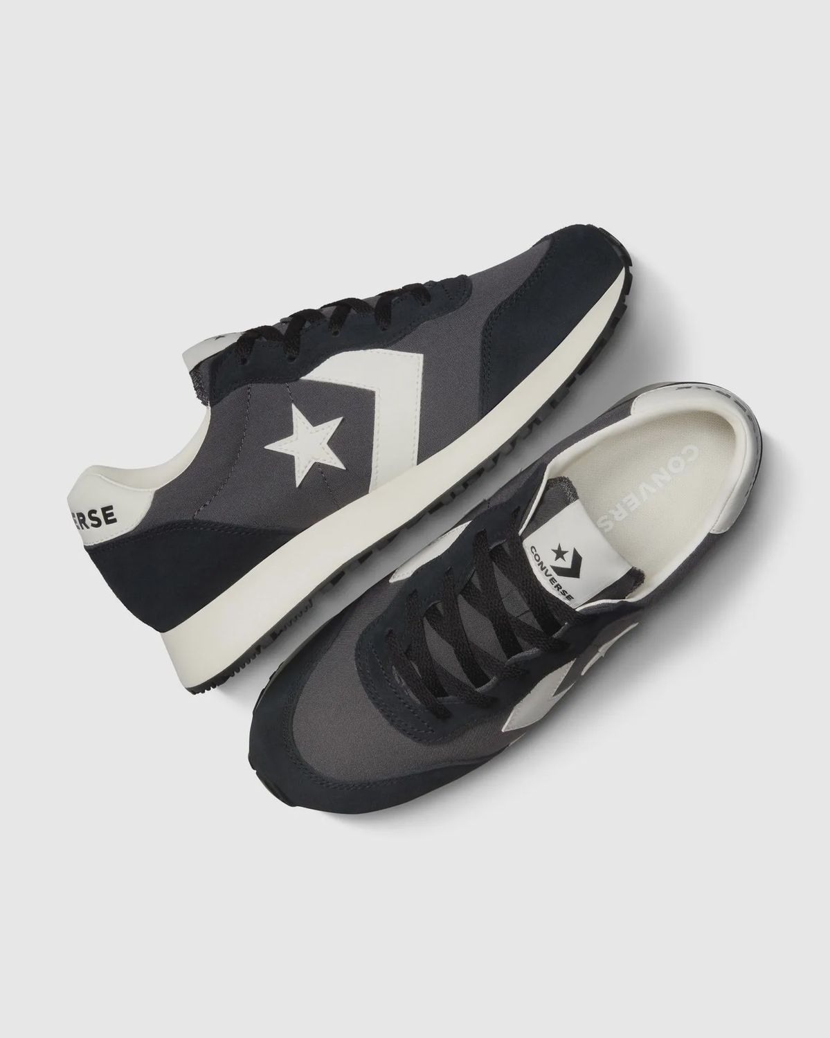 CONVERSE UNISEX CONVERSE OMEGA TRAINER LOW - BLACK/DARK MATTER/VINTAGE WHITE