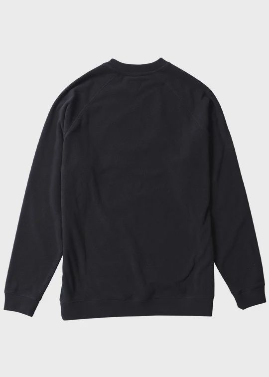 VISSLA MENS COSTA POLAR ECO FLEECE- BLACK