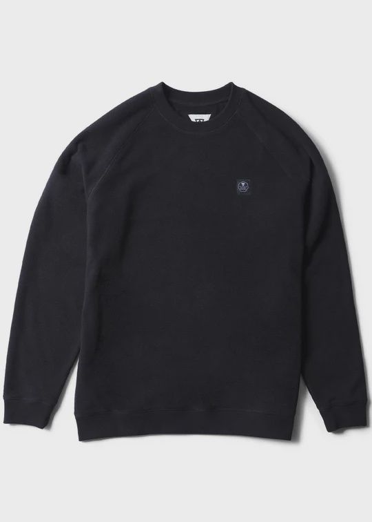 VISSLA MENS COSTA POLAR ECO FLEECE- BLACK