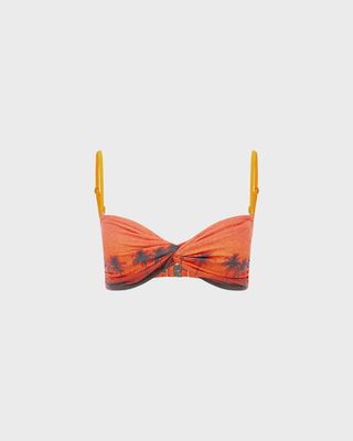 IT&#39;S NOW COOL LADIES THE TWIST BANDEAU SWIM TOP - SOLL