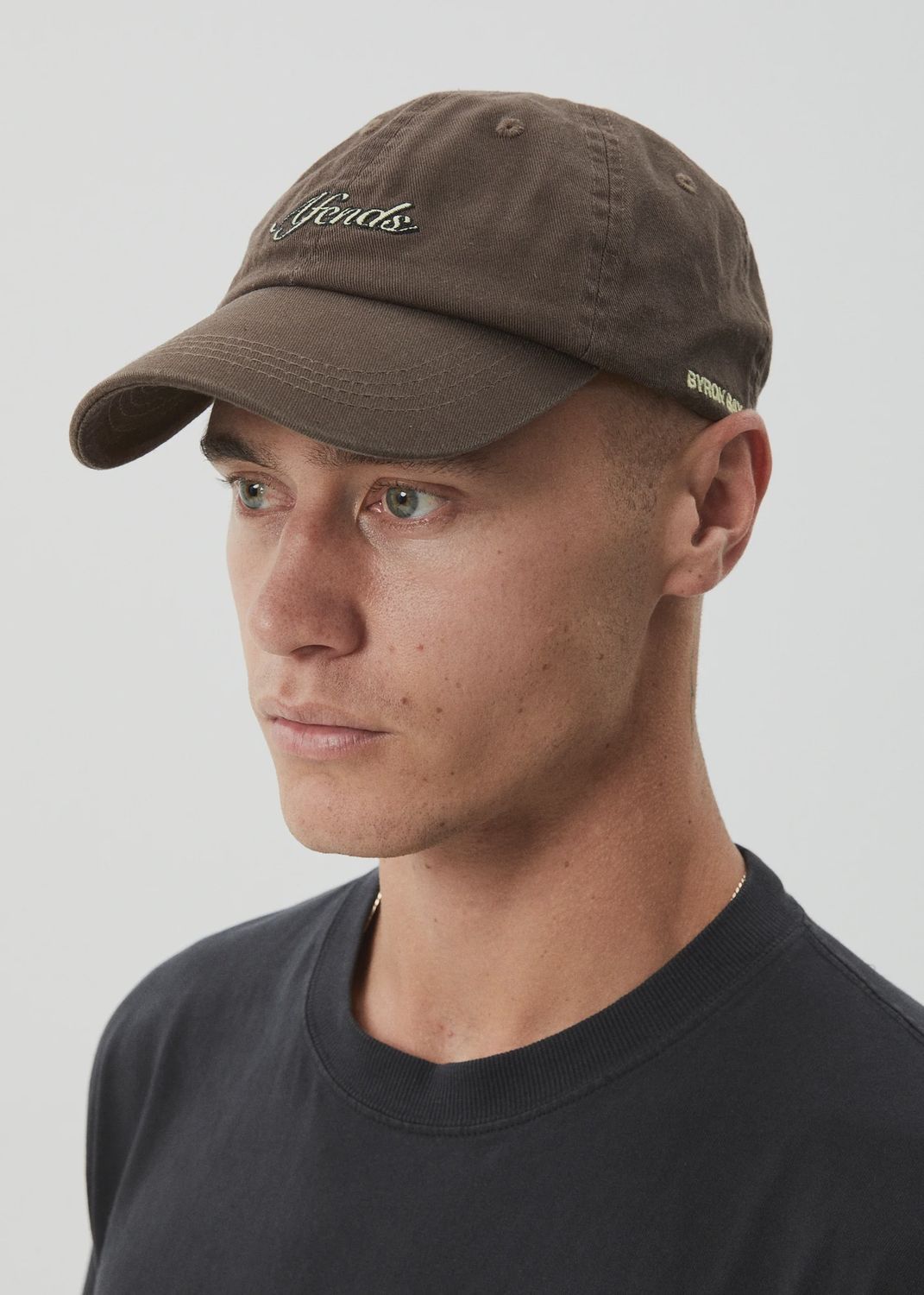 AFENDS WOMENS MOTION PANELLED CAP - COFFEE