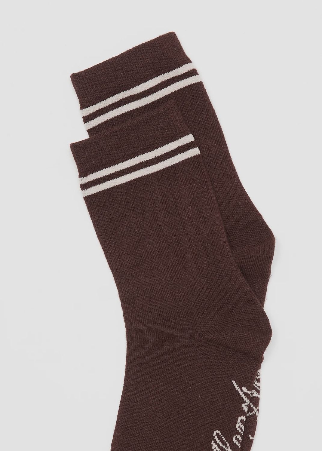 AFENDS WOMENS HARTLEY SOCKS - 2 PACK - COFFEE