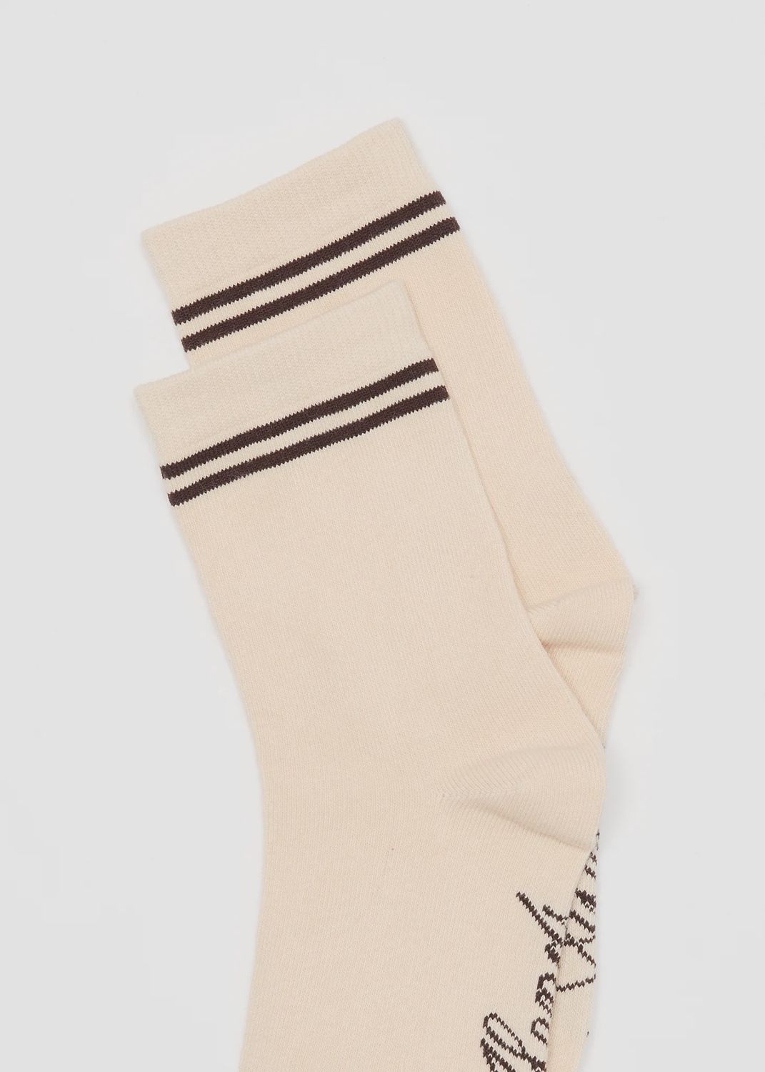 AFENDS WOMENS HARTLEY SOCKS - 2 PACK - COFFEE