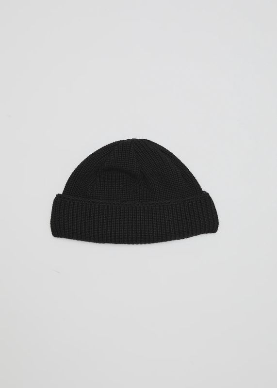 AFENDS MENS THC WHARFIE BEANIE - BLACK