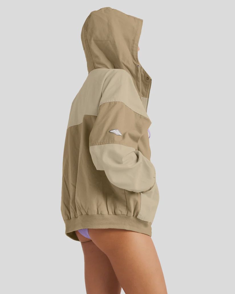 BILLABONG LADIES WORK IT OUT JACKET - MULTI