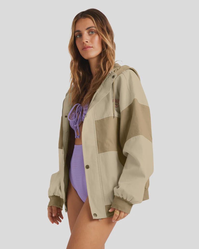 BILLABONG LADIES WORK IT OUT JACKET - MULTI
