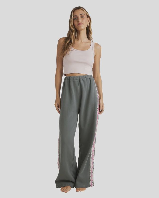 BILLABONG LADIES THE WAY BACK PANT - EUCALYPTUS