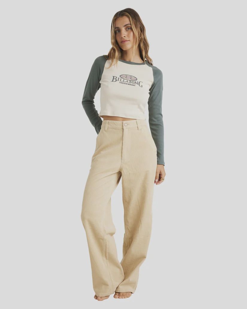 BILLABONG LADIES TONES COLLET CARPENTER PANT - OAT