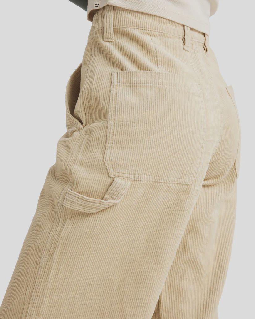 BILLABONG LADIES TONES COLLET CARPENTER PANT - OAT