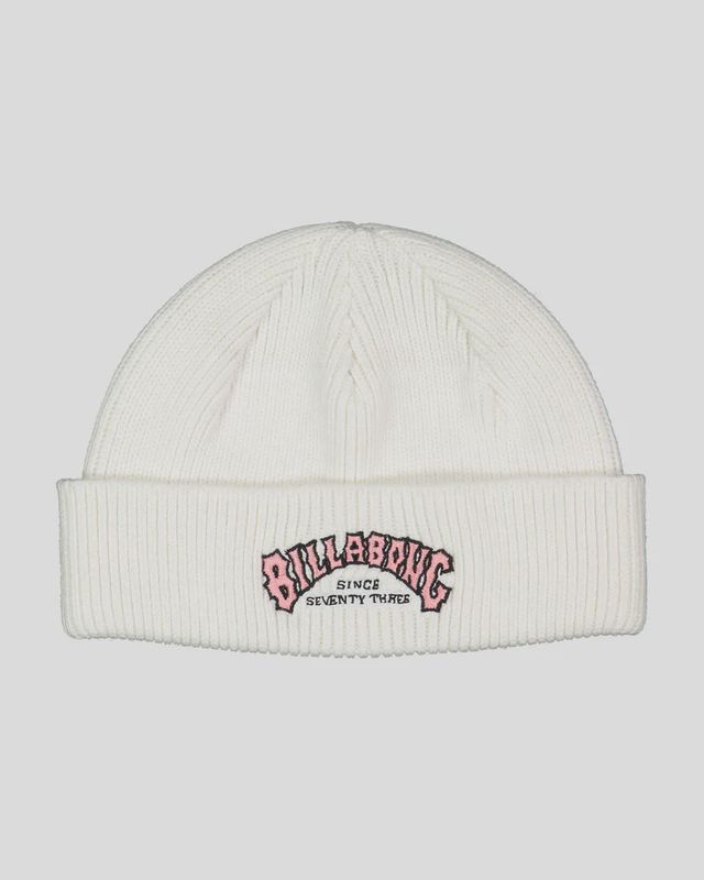 BILLABONG GIRLS WAVE OF THE DAY BEANIE - SALT CRYSTAL