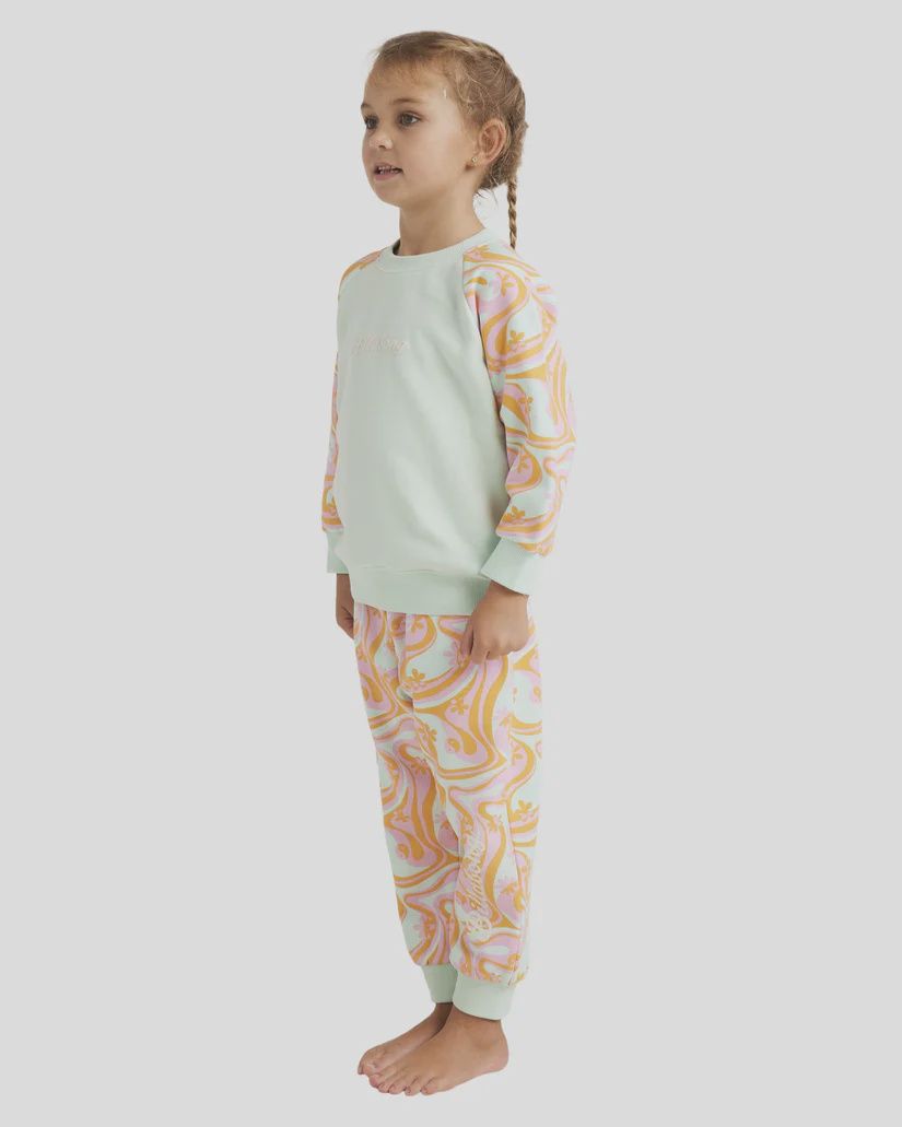 BILLABONG TODDLER GIRLS IN THE GROOVE CREW - MULTI