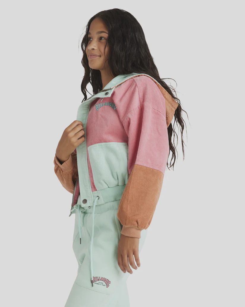 BILLABONG GIRLS TONE SETTER JACKET - MULTI