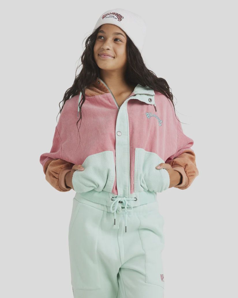 BILLABONG GIRLS TONE SETTER JACKET - MULTI