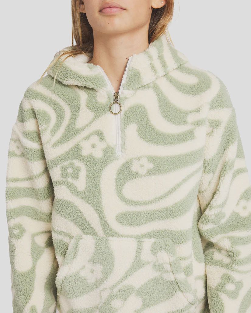 BILLABONG GIRLS JUST IN TIME POLAR FLEECE - MULTI