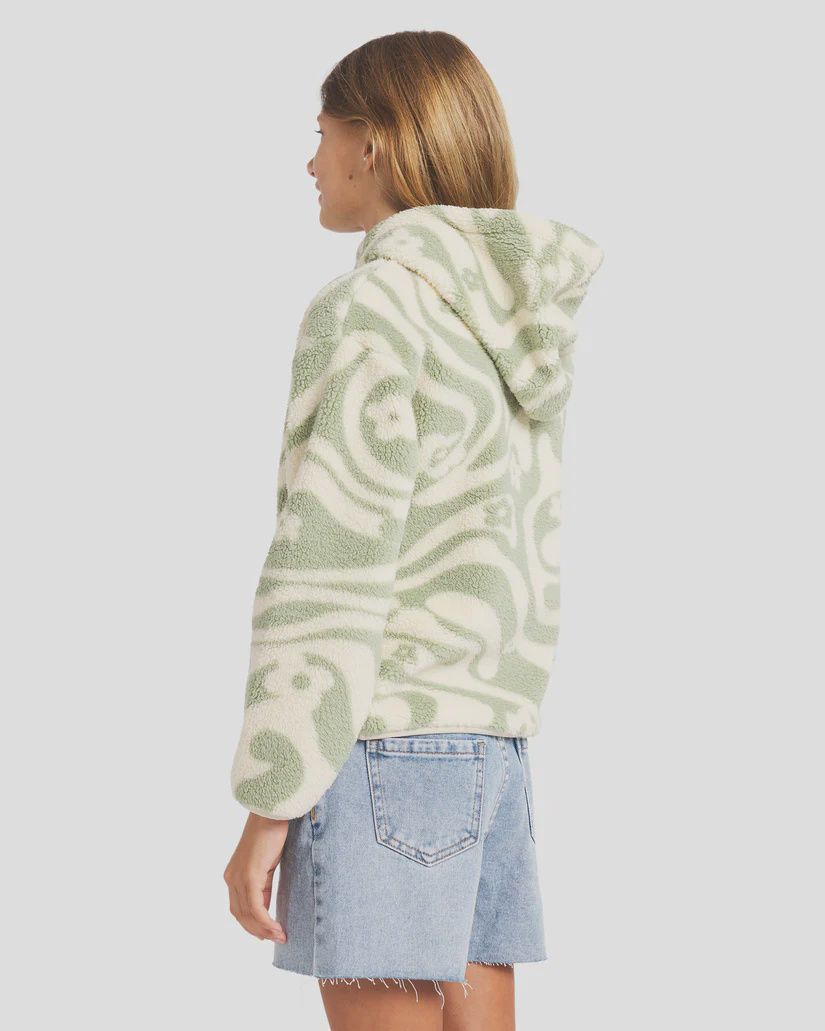 BILLABONG GIRLS JUST IN TIME POLAR FLEECE - MULTI