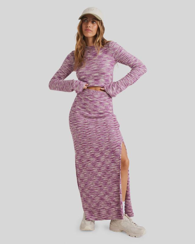 BILLABONG LADIES HAZY SUN SKIRT - BRIGHT ORCHID