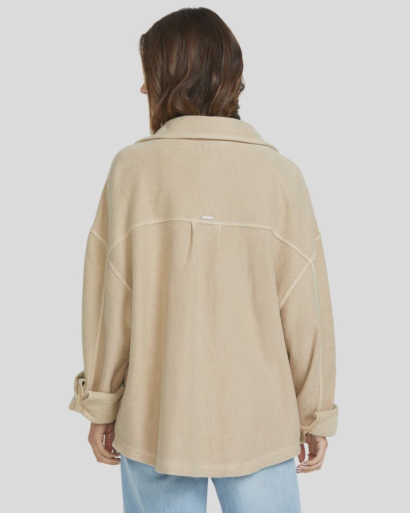 BILLABONG LADIES EVERYTIME SHACKET - KHAKI