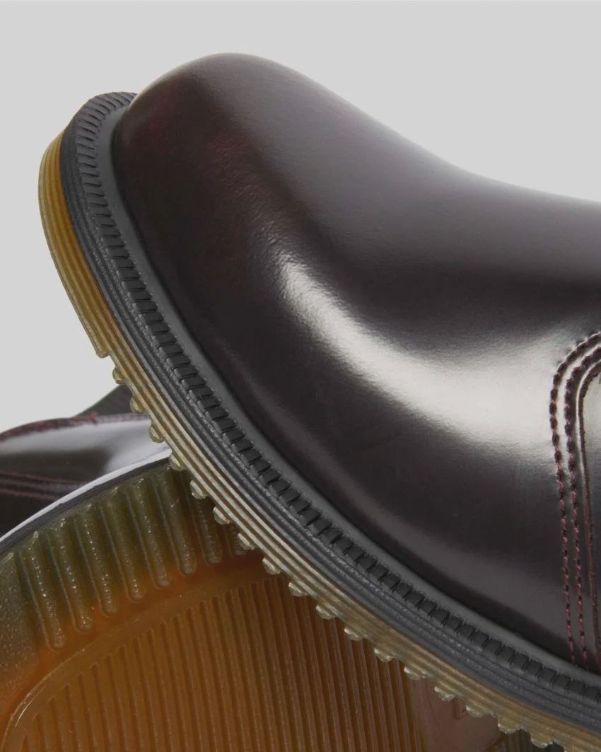 DR MARTENS FLORA CHELSEA BOOT - CHERRY RED ARCADIA