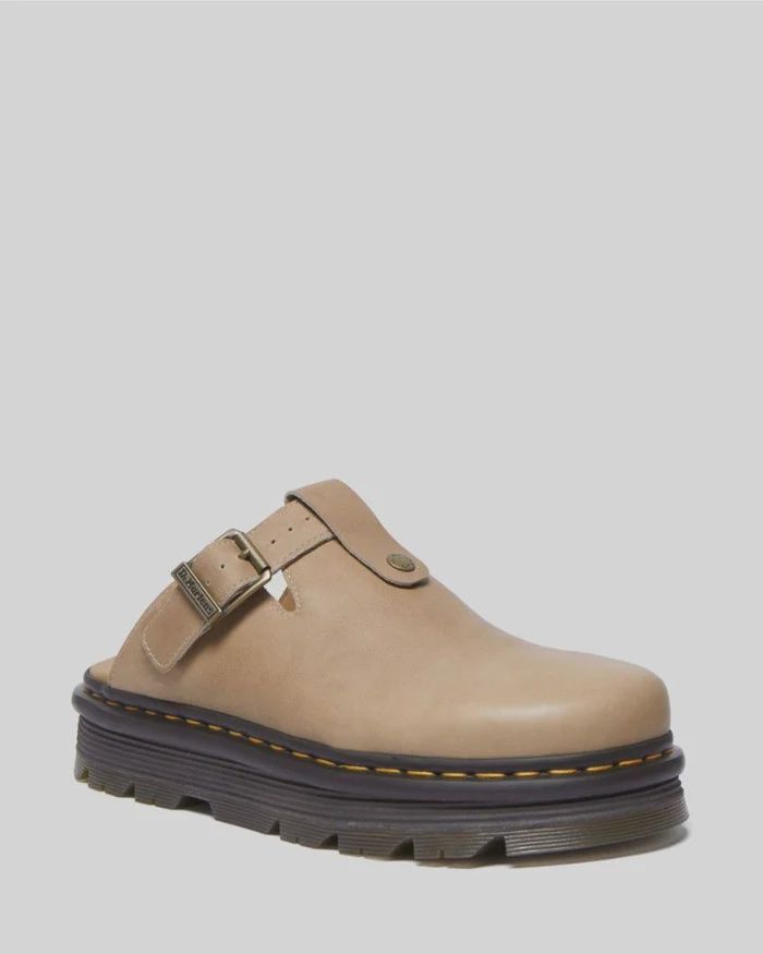 DR MARTENS UNISEX ZEBZAG MULE - PORCELAIN TAN WILDERNESS