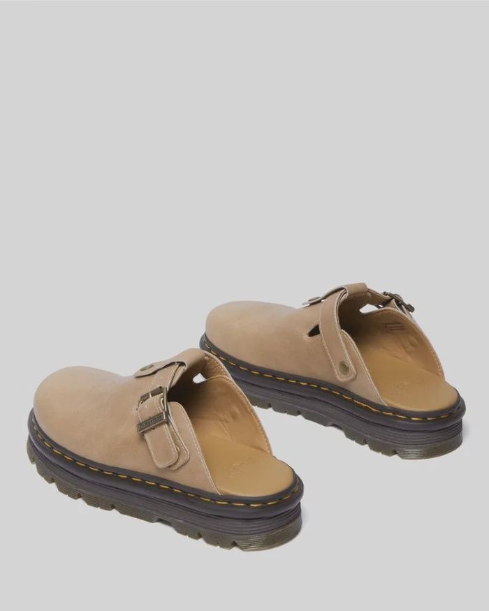 DR MARTENS UNISEX ZEBZAG MULE - PORCELAIN TAN WILDERNESS