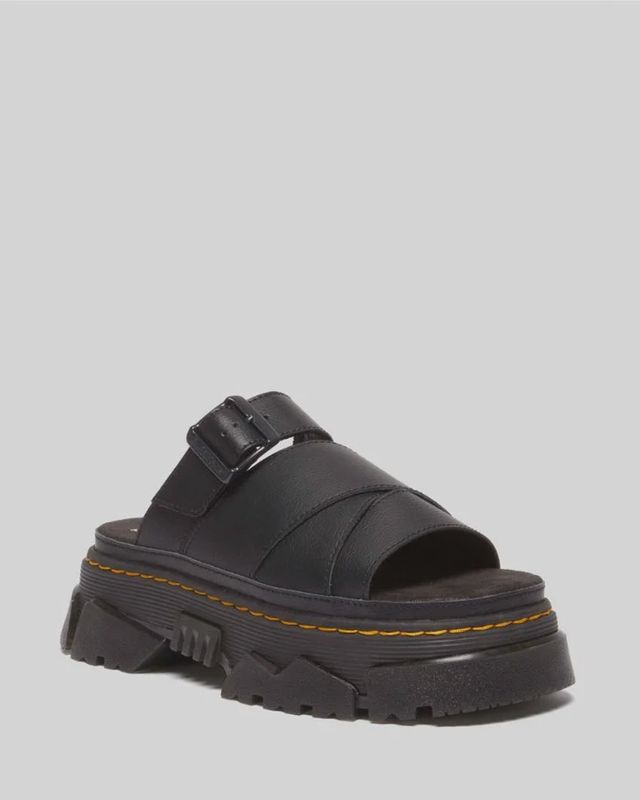 DR MARTENS MATTISON SLIDE SANDAL - BLACK ATHENA